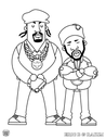 Hip Hop Coloring Book