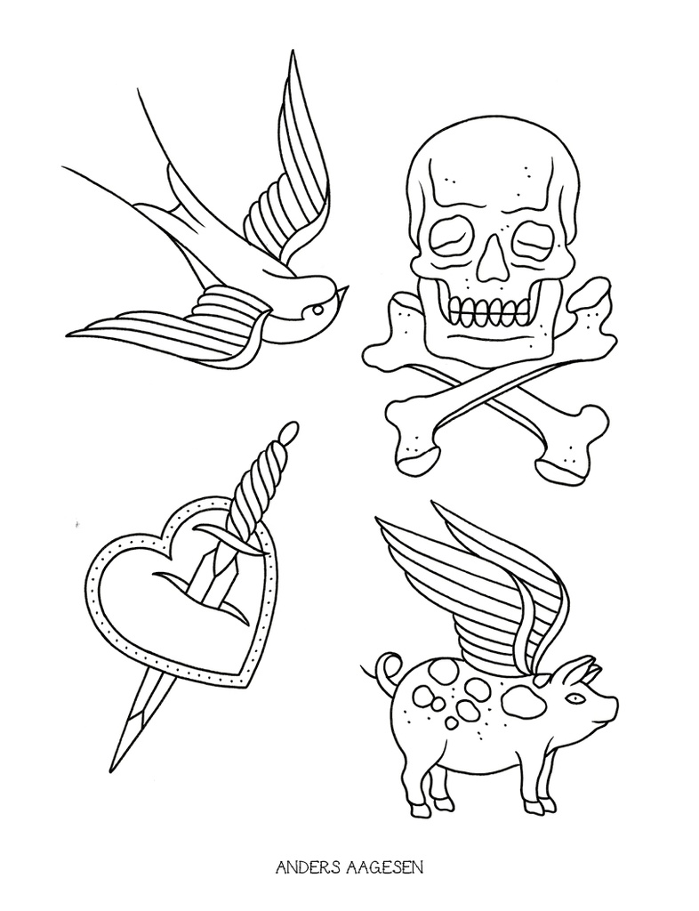 Tattoo Activity Book