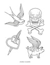 Tattoo Activity Book
