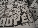 Graffiti Coloring Book 3: International Styles
