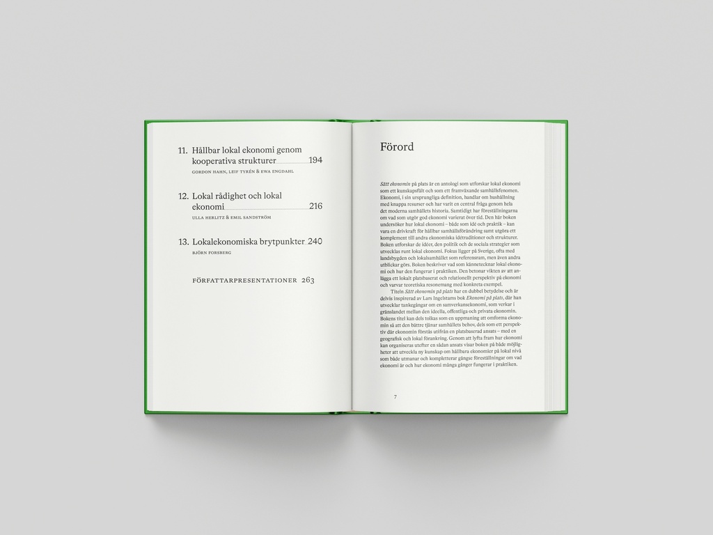 Sätt ekonomin på plats