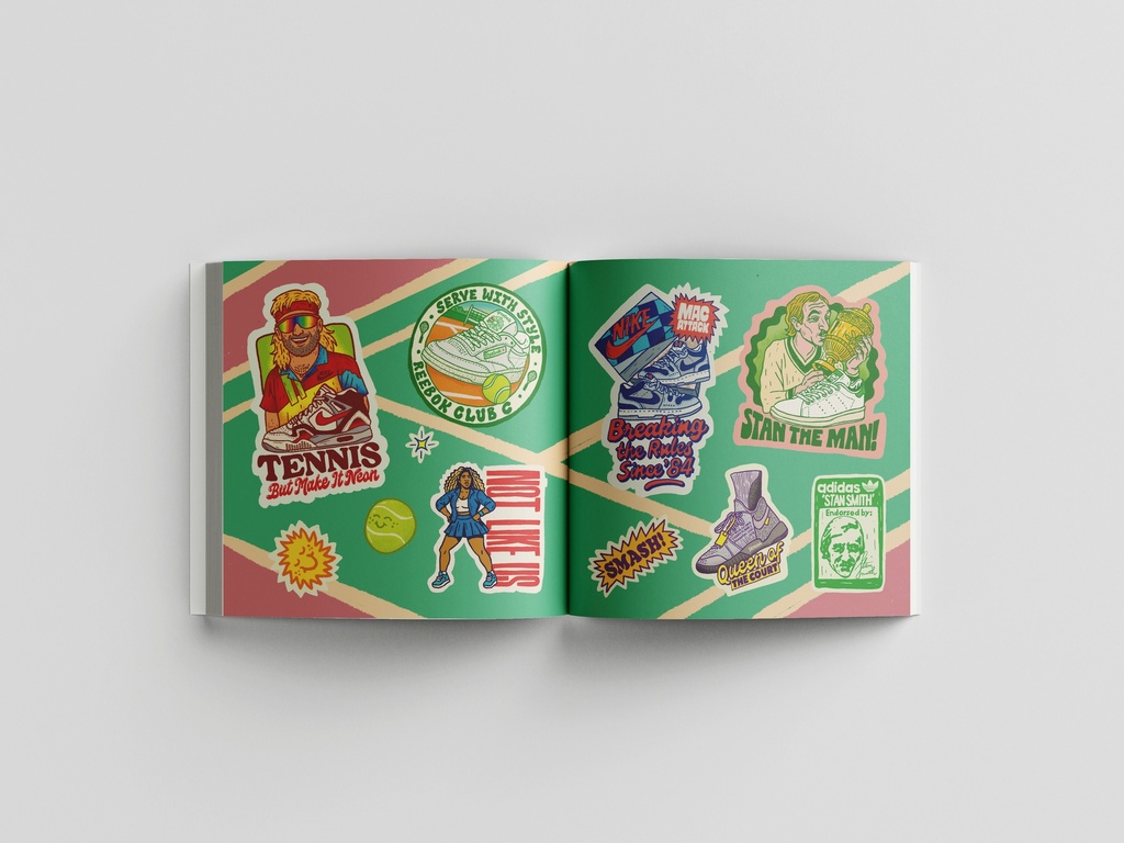 The Sneaker Sticker Book