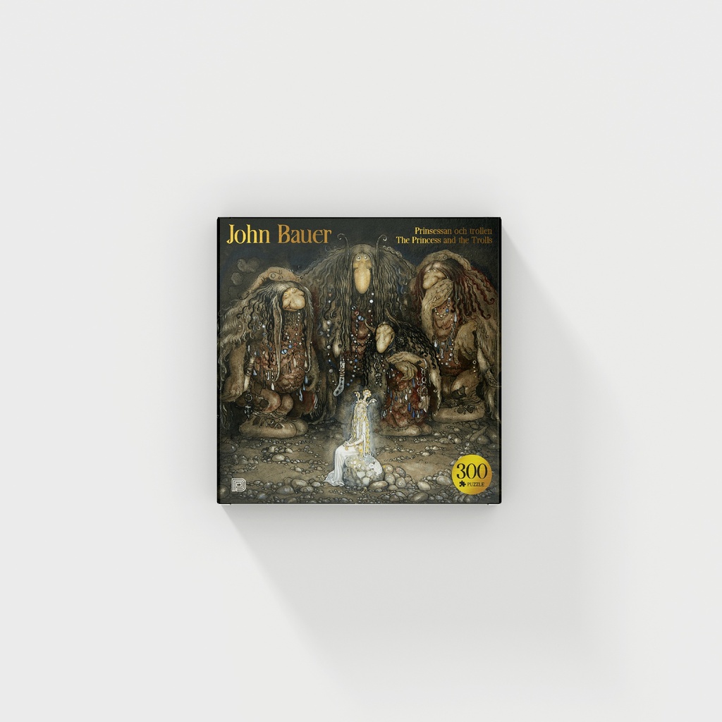 John Bauer: The Princess and the Trolls