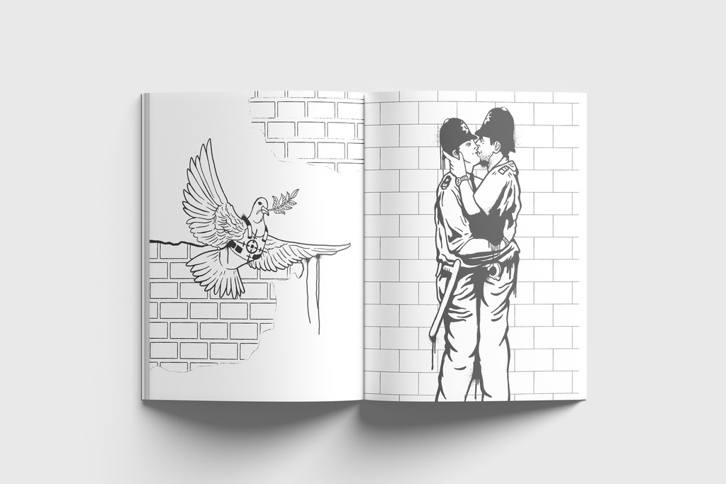 Banksy Coloring Book