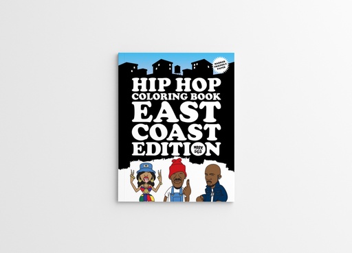 [9789188369369] Hip Hop Coloring Book: East Coast Edition