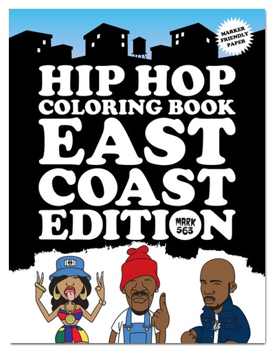 [9789188369369] Hip Hop Coloring Book: East Coast Edition