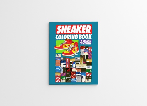 [9789188369437] Sneaker Coloring Book