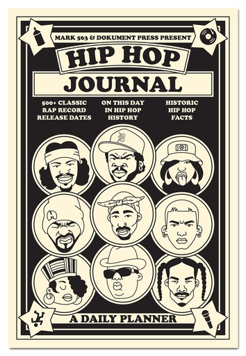 [9789188369444] Hip Hop Journal: A Daily Planner
