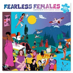 [9789188369727] Fearless Females: A 1000 Piece Jigsaw Puzzle