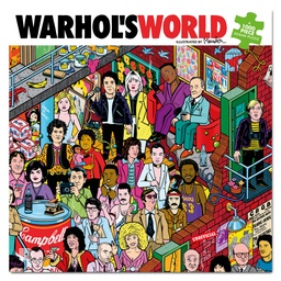 [9789188369710] Warhol’s World: A 1000 Piece Jigsaw Puzzle