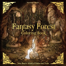 [9789188369895] Fantasy Forest Coloring Book