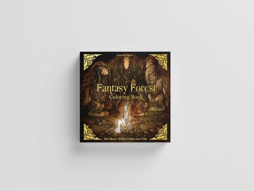 [9789188369895] Fantasy Forest Coloring Book
