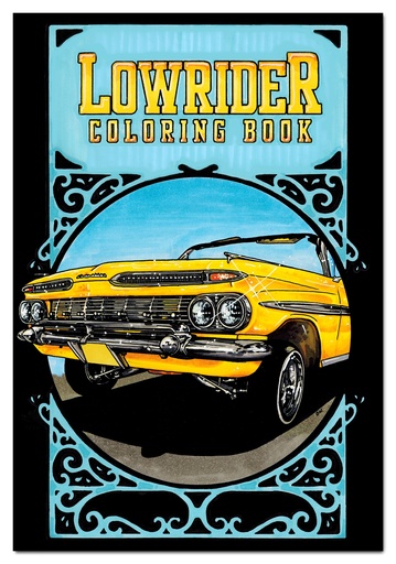 [9789185639410] Lowrider Coloring Book
