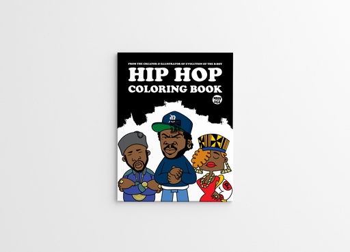 [9789185639830] Hip Hop Coloring Book