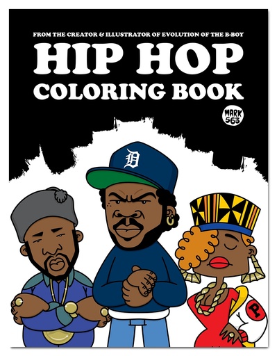 [9789185639830] Hip Hop Coloring Book