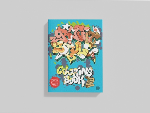 [9789188369055] Graffiti Style Coloring Book